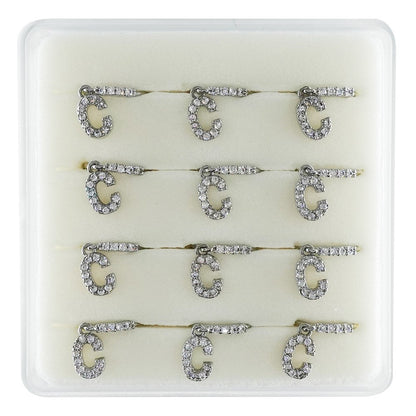 INTERVISION Copper Nose Stud NP22-C (12pcs)