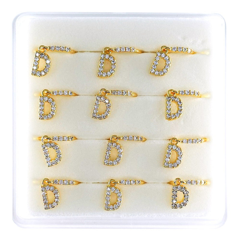 INTERVISION Copper Nose Stud NP22-D (12pcs)