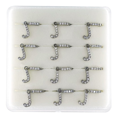 INTERVISION Copper Nose Stud NP22-J (12pcs)