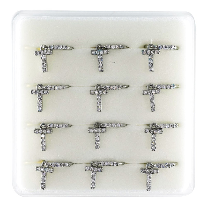 INTERVISION Copper Nose Stud NP22-T (12pcs)