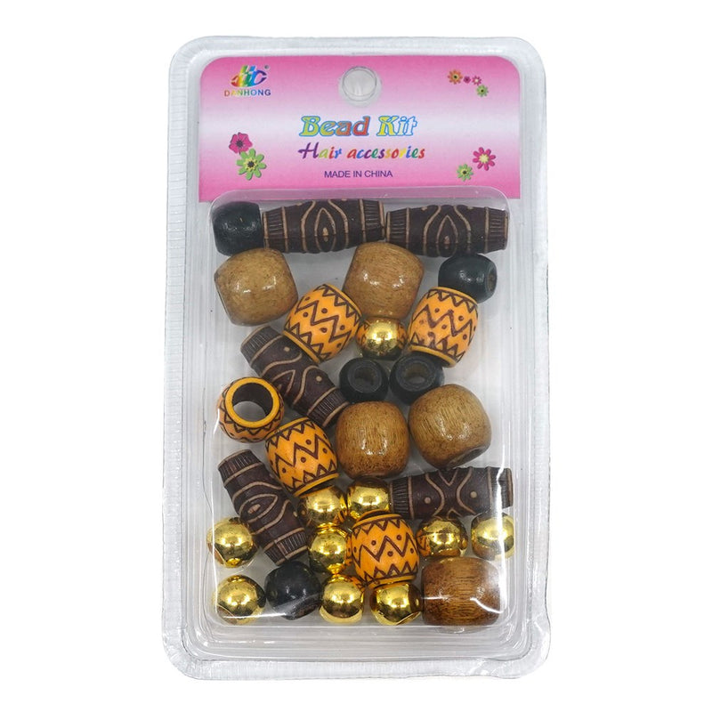 INTERVISION Wooden Beads Assorted