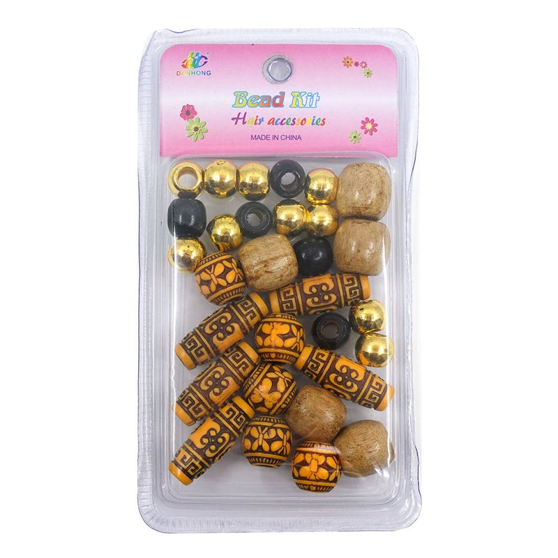 INTERVISION Wooden Beads Assorted