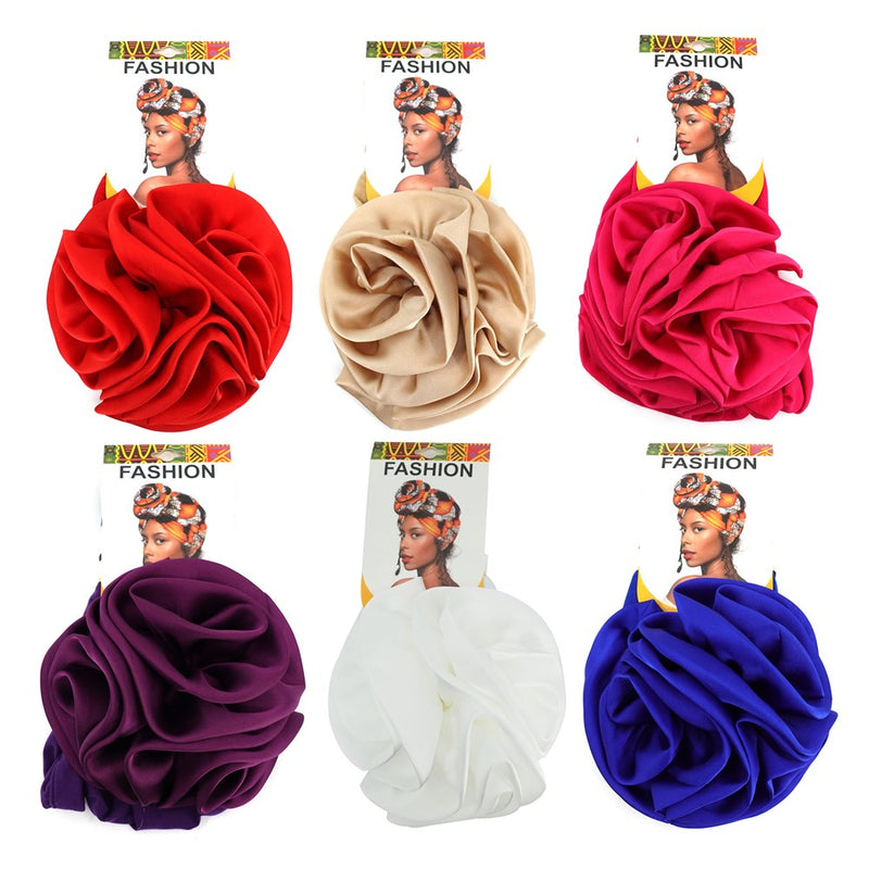 INTERVISION Pre Tied Turban Head Wrap