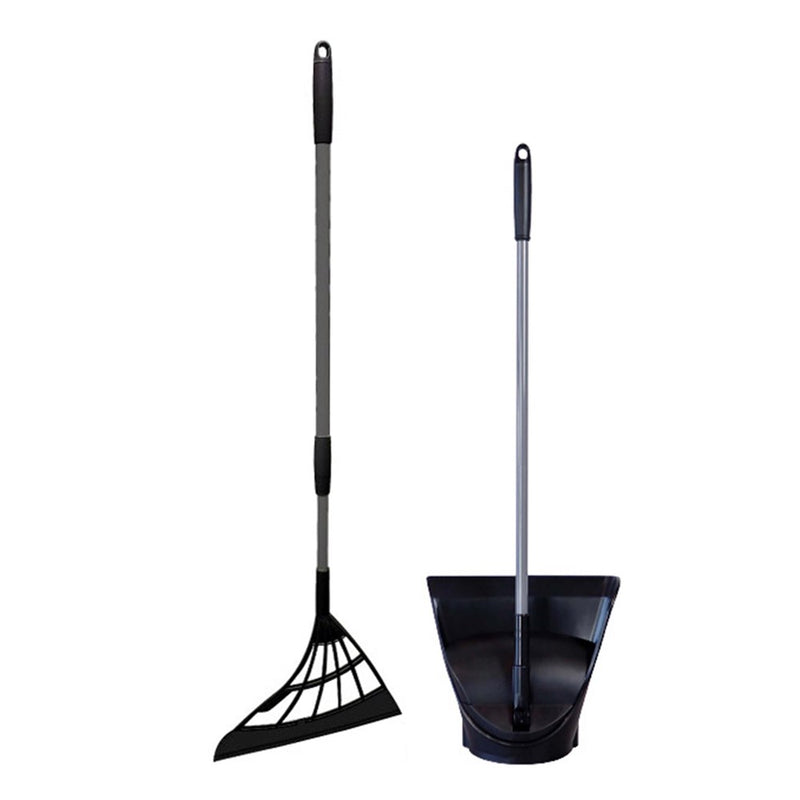 3JALBI Broom and Dust Pan Combo