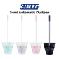 Semi-automatic dustpan with JALBIT branding on a white background