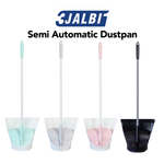 Semi-automatic dustpan with JALBIT branding on a white background