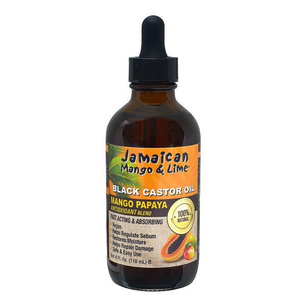 JAMAICAN MANGO & LIME Black Castor Oil [Mango Papaya] (4oz)