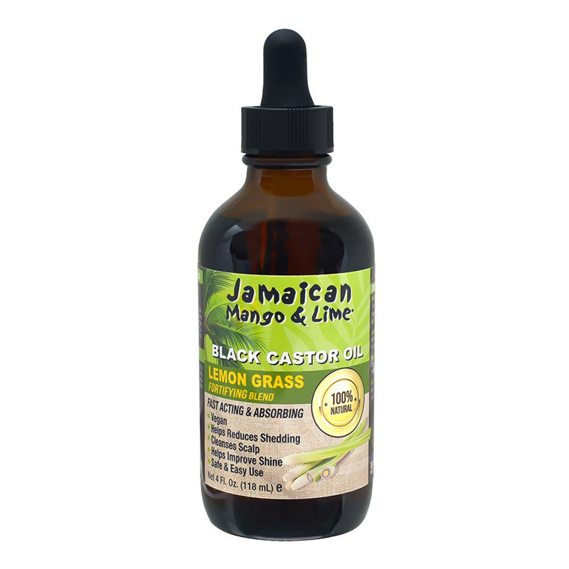 JAMAICAN MANGO & LIME Black Castor Oil [Lemon Grass] (4oz)