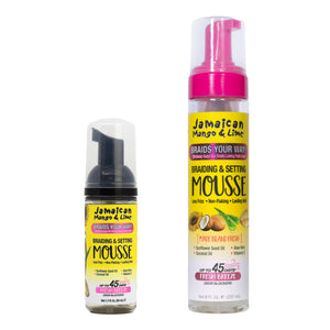 JAMAICAN MANGO & LIME Braids Your Way Shine & Molds Mousse