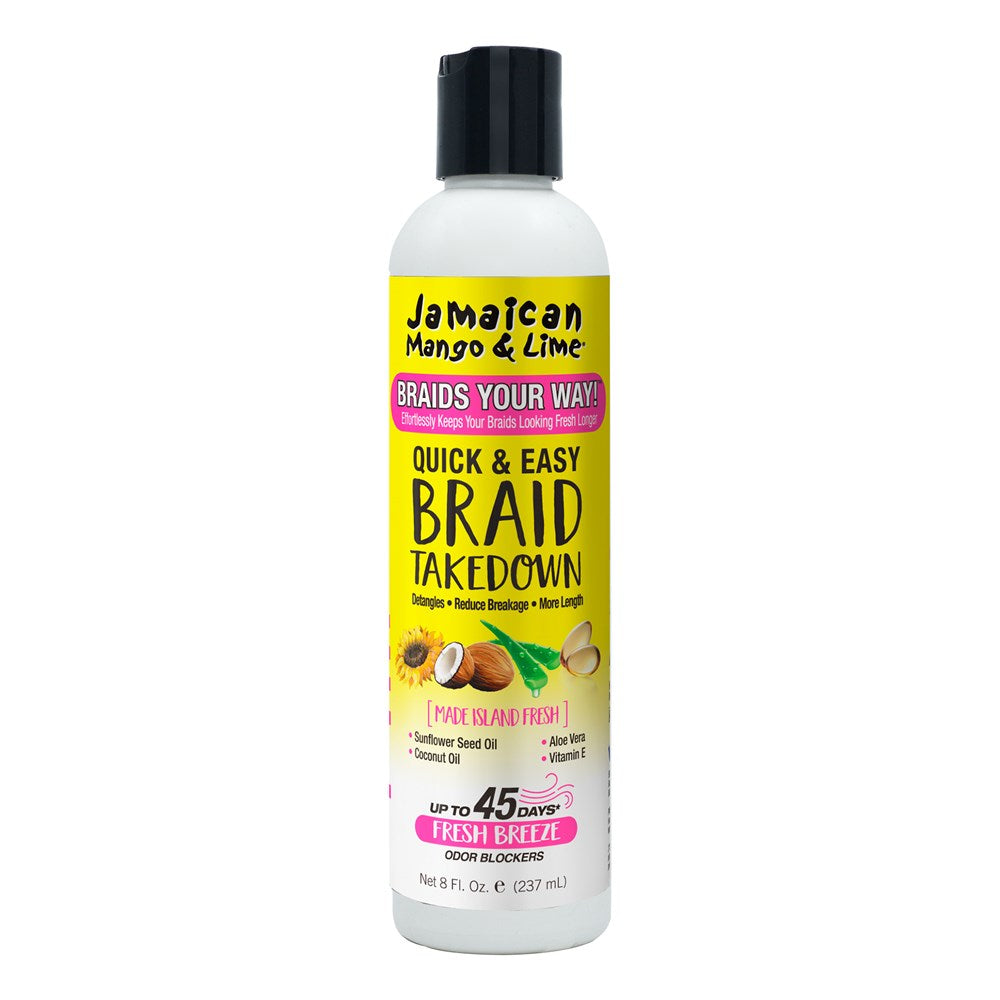 JAMAICAN MANGO & LIME Braids Your Way Braid Take Down (8oz)