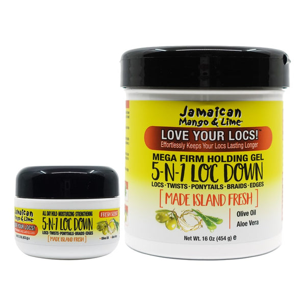 JAMAICAN MANGO & LIME 5 In 1 Loc Down Mega Firm Holding Gel