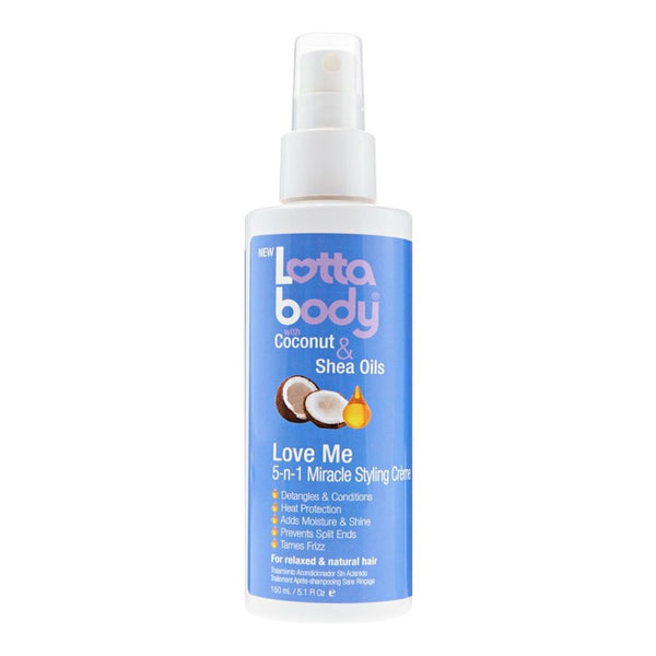 LOTTABODY Coconut & Shea Oils 5 In 1 Leave In Treatment (5.1oz)