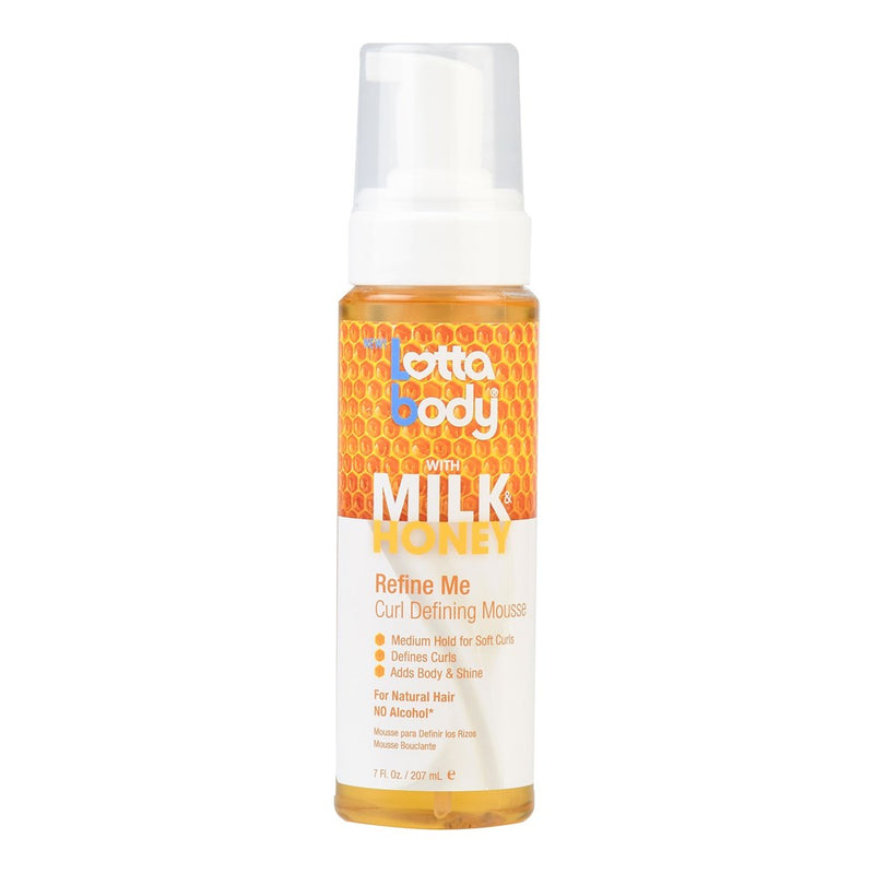 LOTTABODY Milk & Honey Refine Me Curl Defining Mousse (7oz)