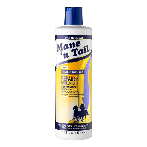 MANE 'N TAIL Biotin Infused Repair 'n Replenish Conditioner (11.2oz)