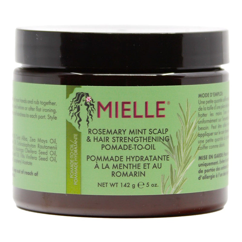 MIELLE Rosemary Mint Strengthening Pomade-To-Oil Scalp & Hair Quencher (5oz)