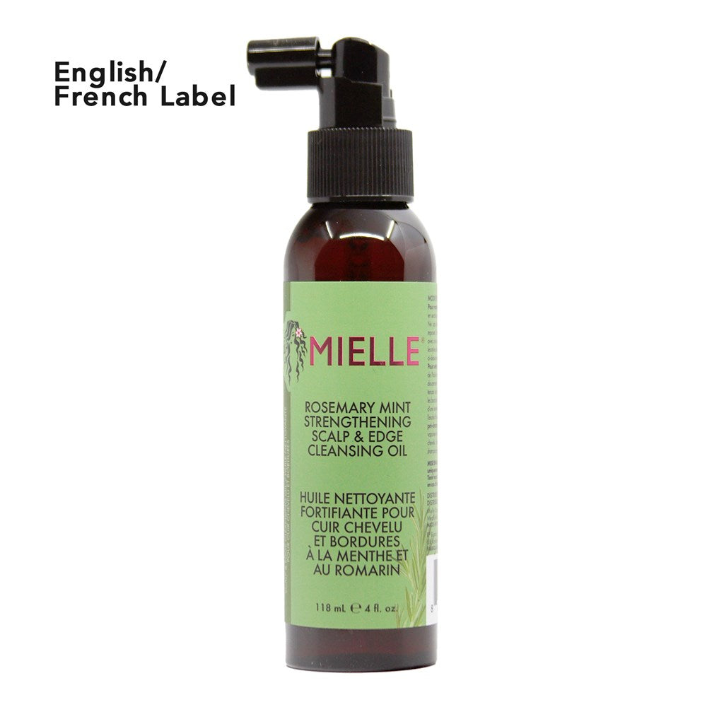 MIELLE Rosemary Mint Strengthening Scalp & Edge Cleansing Oil (4oz)