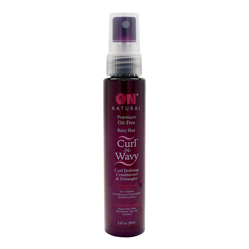 ON NATURAL Curl & Wavy Cherry Bossom Conditoner & Detangler (2oz)