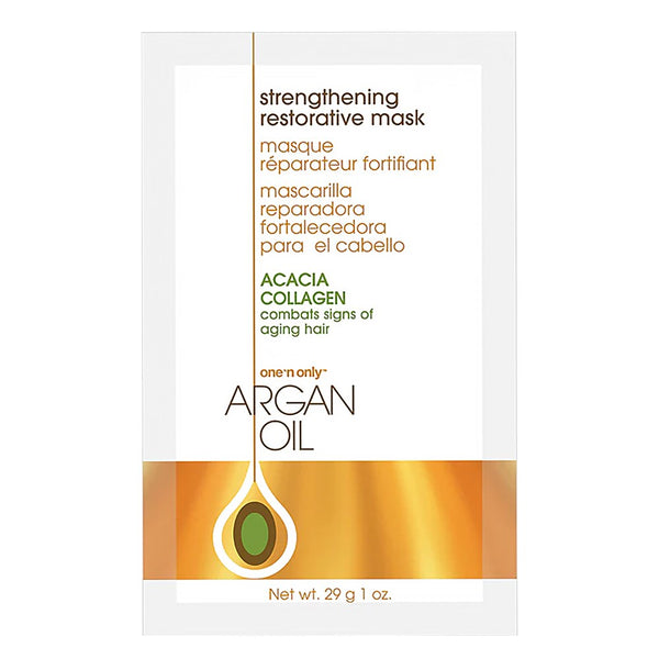 ONE 'N ONLY Argan Oil Strengthening Restorative Mask Packet (1oz)