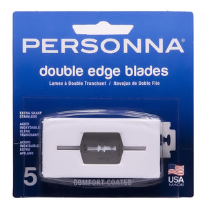 PERSONNA 5pc Double Edge Blades