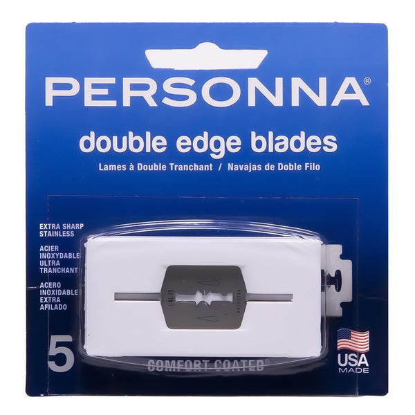 PERSONNA 5pc Double Edge Blades