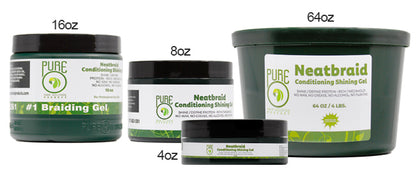 PURE O Natural Neat Braid Conditioning Gel