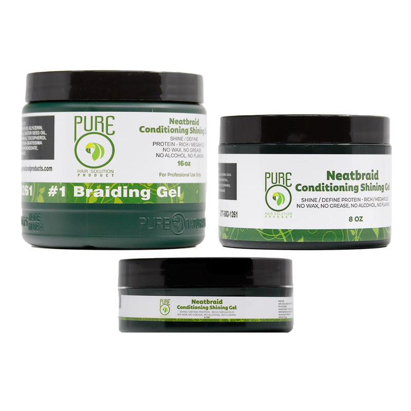 PURE O Natural Neat Braid Conditioning Gel