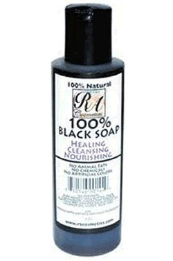 RA COSMETICS 100% Liquid Black Soap (8oz)