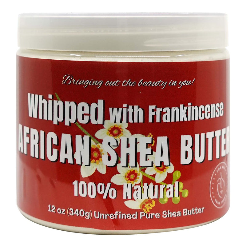 RA COSMETICS 100% Pure African Shea Butter [Whipped] (12oz)
