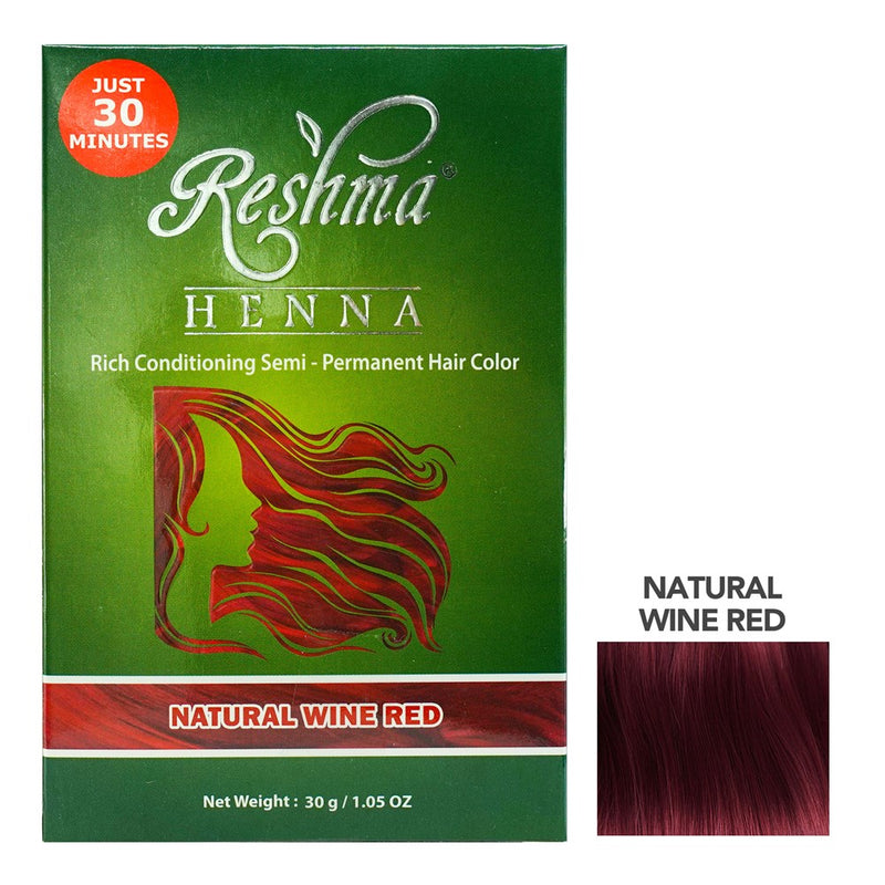 RESHMA 30-Minute Henna Semi Permanent Hair Color