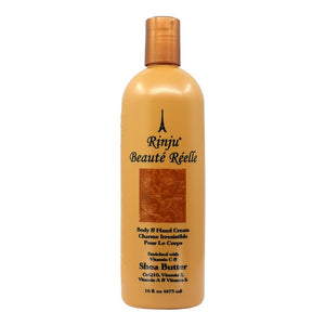 RINJU Beaute Reelle Body & Hand Cream (16oz)