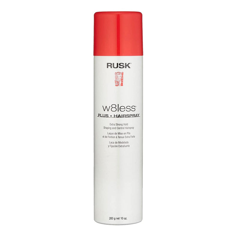 RUSK W8less Plus Hairspray Extra Strong Hold (10oz)