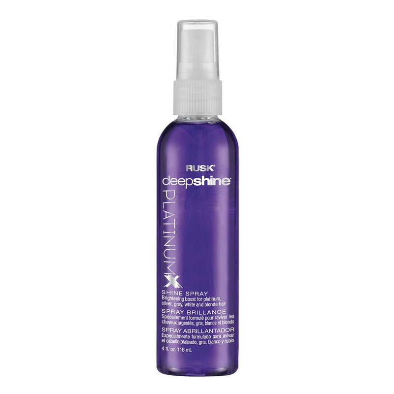 RUSK Deep Shine PLATINUMX Shine Spray (4oz)