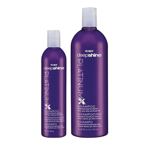 RUSK Deep Shine PLATINUMX Shampoo