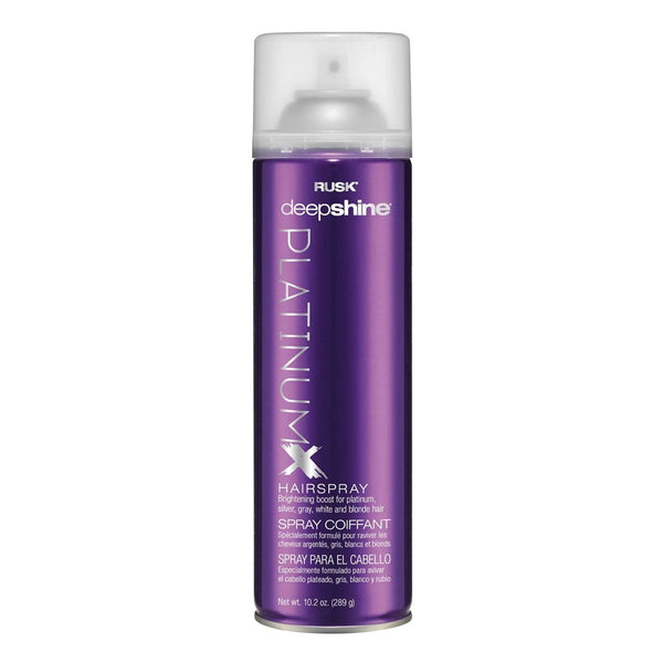 RUSK Deep Shine Color PLATINUMX Hair Spray (10.2oz)