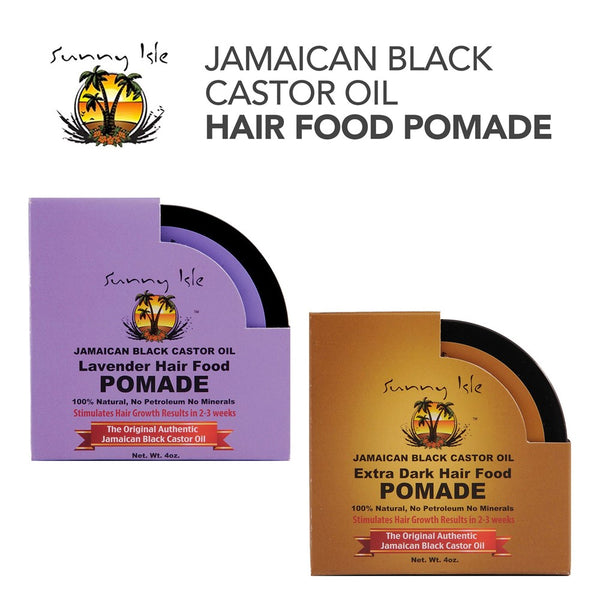 SUNNY ISLE Jamaican Black Castor Oil Hair Food Pomade (4oz)