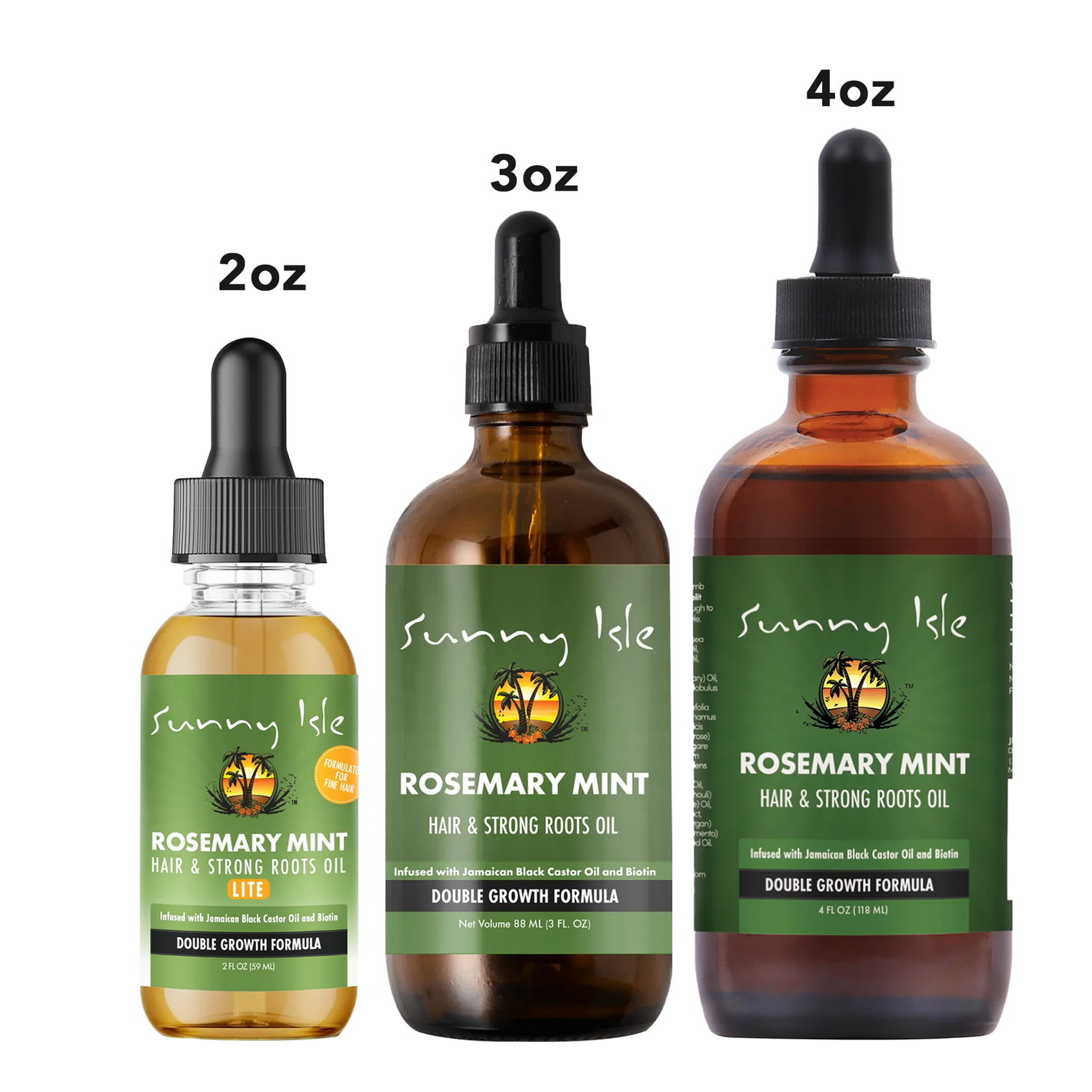 SUNNY ISLE Rosemary Mint Hair & Strong Root Oil