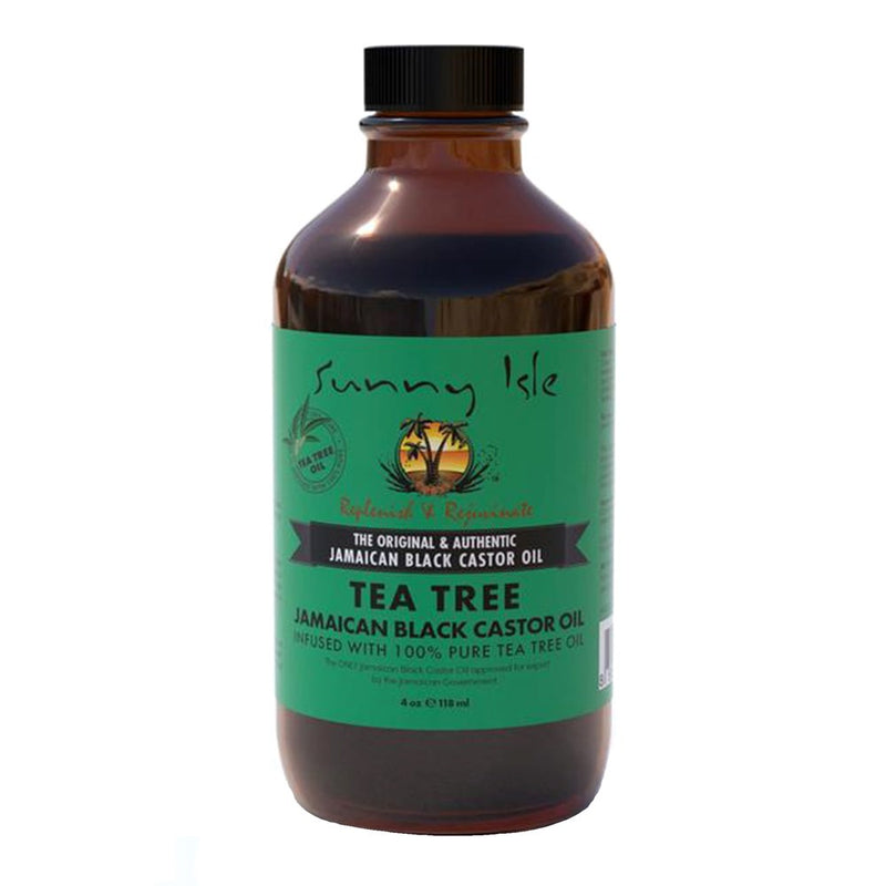 SUNNY ISLE Jamaican Black Castor Oil [Tea Tree] (4oz)