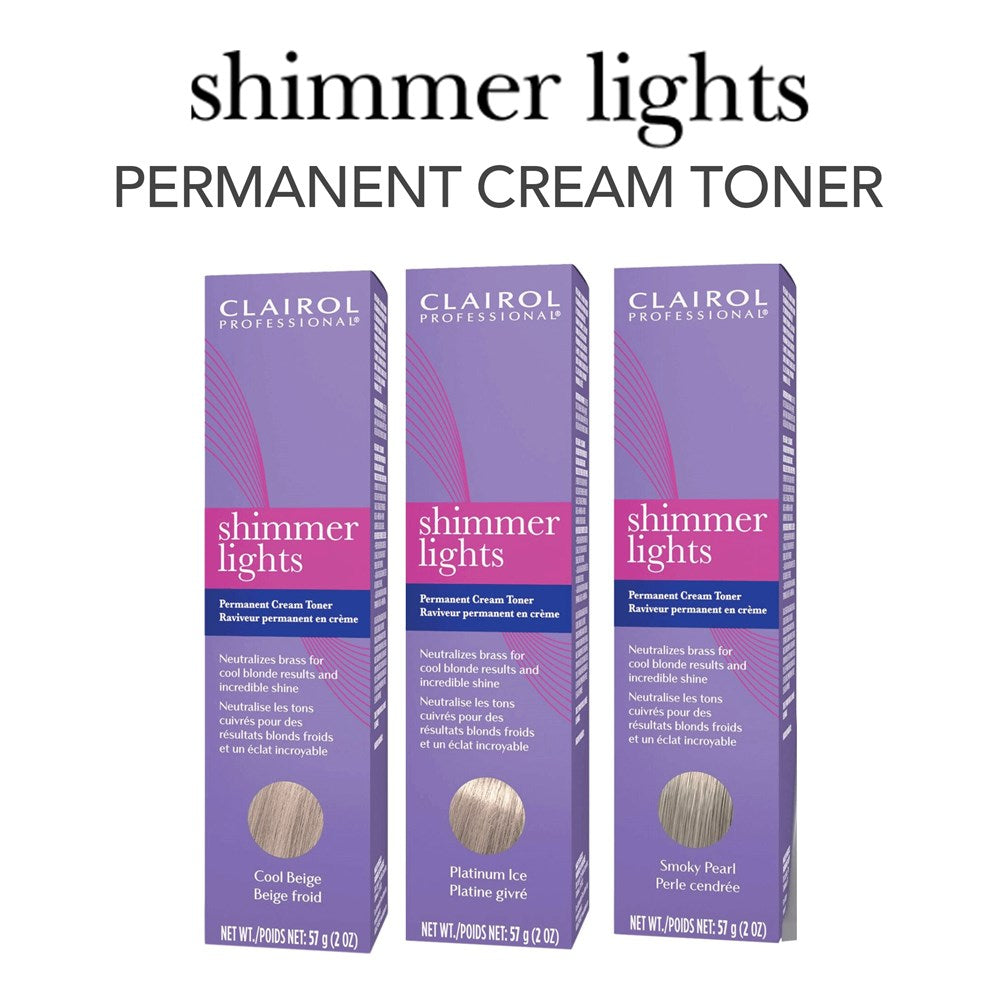 SHIMMER LIGHTS Permanent Cream Toner (2oz)