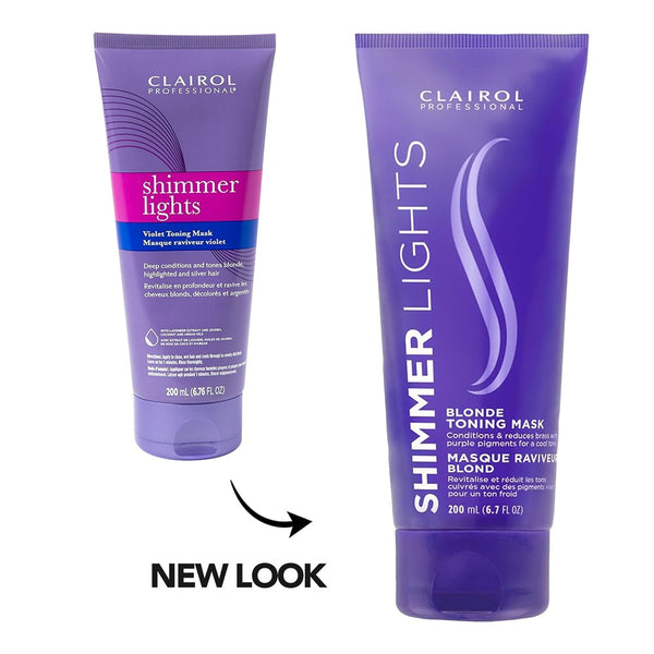 SHIMMER LIGHTS Violet Toning Mask (6.76oz/200ml)