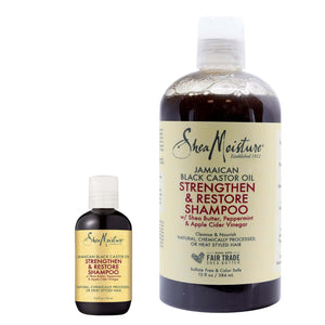 SHEA MOISTURE Jamaican Black Castor Oil Strengthen & Restore Shampoo