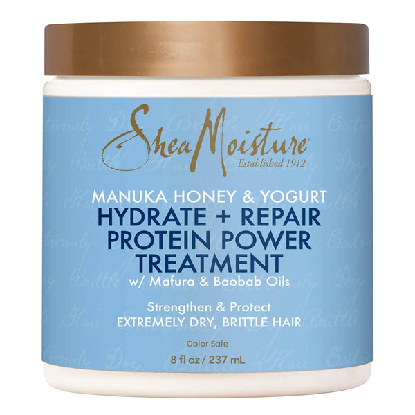 SHEA MOISTURE Manuka Honey & Yogurt Hydrate + Repair Protein Power Treatment (8oz)