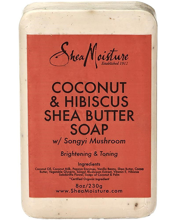 SHEA MOISTURE Coconut & Hibiscus Shea Butter Soap (8oz)