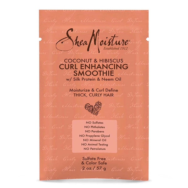 SHEA MOISTURE Coconut & Hibiscus Curl Enhancing Smoothie Packet (2oz)