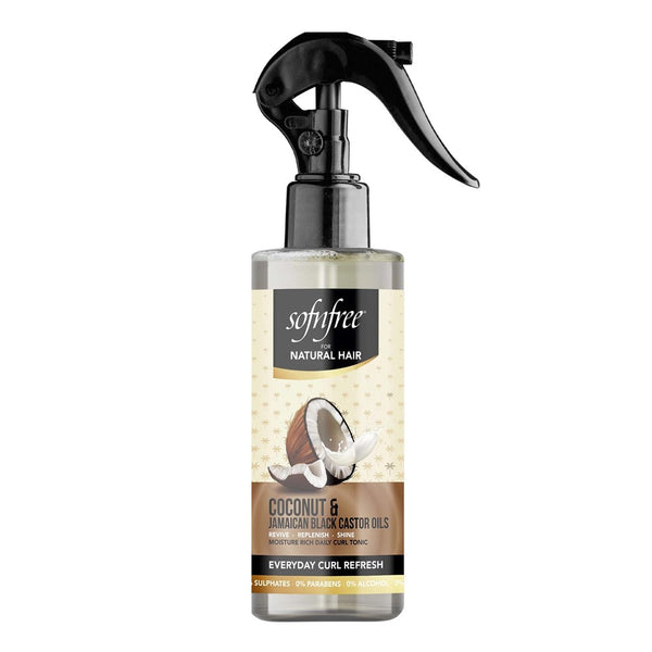 SOFN'FREE Coconut & Jamaican Black Castor Oils Everyday Curl Refresh (8oz)