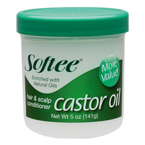 SOFTEE Castor Oil Hair & Scalp Conditioner (5oz)