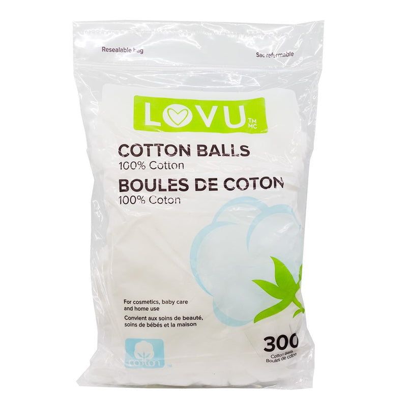 SPECTRA LOVU 100% Pure Cotton Ball (300pcs)