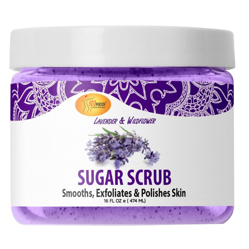 SPA REDI Sugar Scrub Glow (16oz)