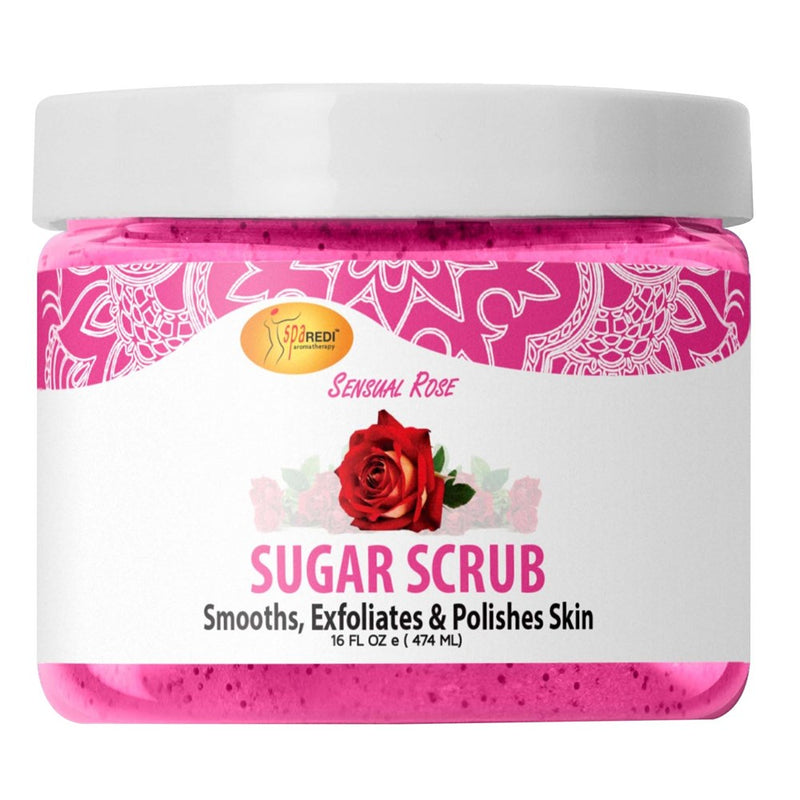 SPA REDI Sugar Scrub Glow (16oz)