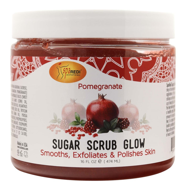 SPA REDI Sugar Scrub Glow (16oz)