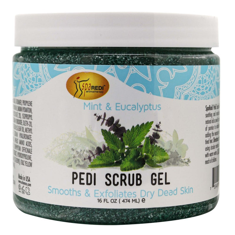 SPA REDI Pedi Scrub Gel (16oz)